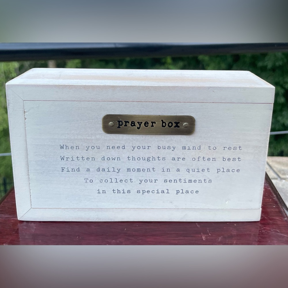 Mud Pie Prayer Box and Prayer Cards